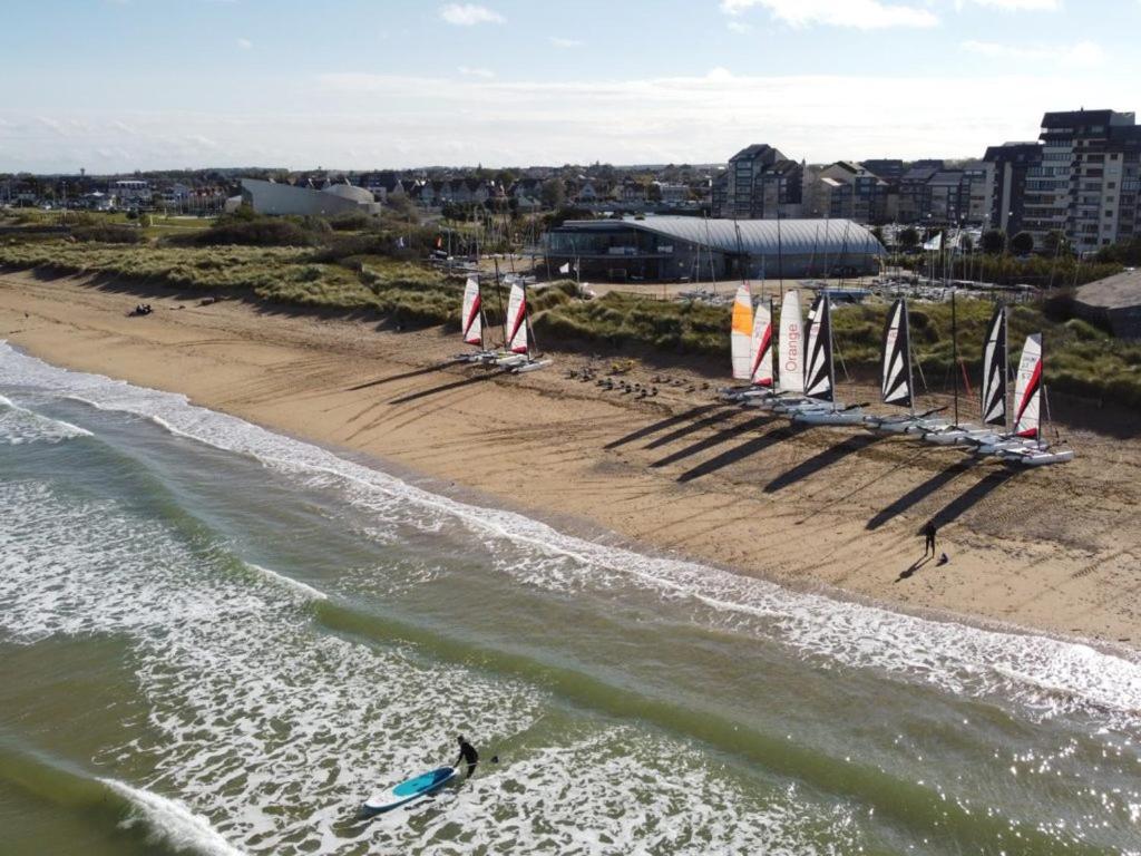 "O'Dbark" - Duplex 2 Etoiles - A 100M De La Plage Avec Jardin Courseulles-sur-Mer Extérieur photo