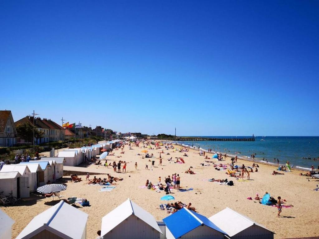 "O'Dbark" - Duplex 2 Etoiles - A 100M De La Plage Avec Jardin Courseulles-sur-Mer Extérieur photo
